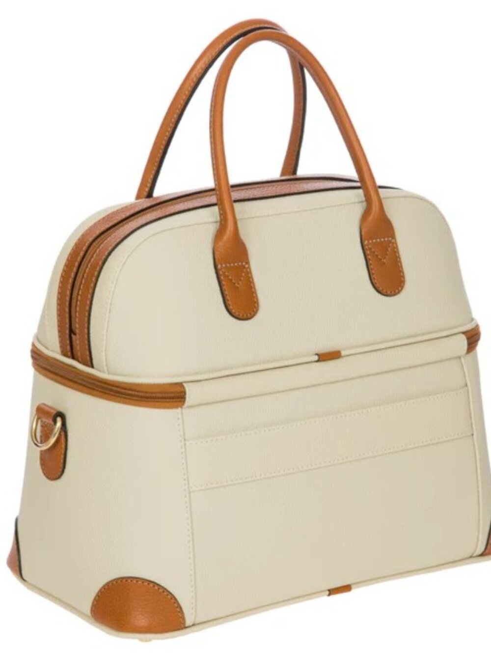 Bric's Firenze Tuscan Train Case Cream - Picture 2 of 4